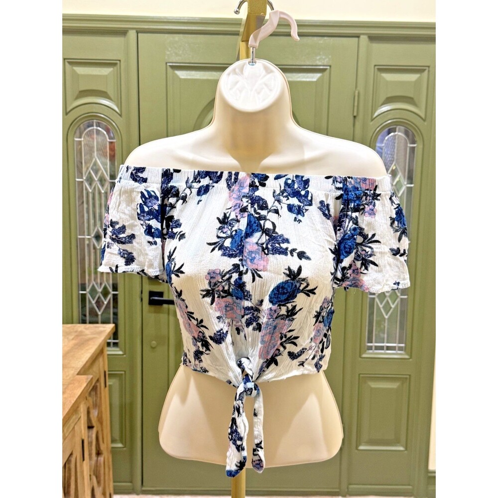 Charlotte Russe women’s floral crop top size XS